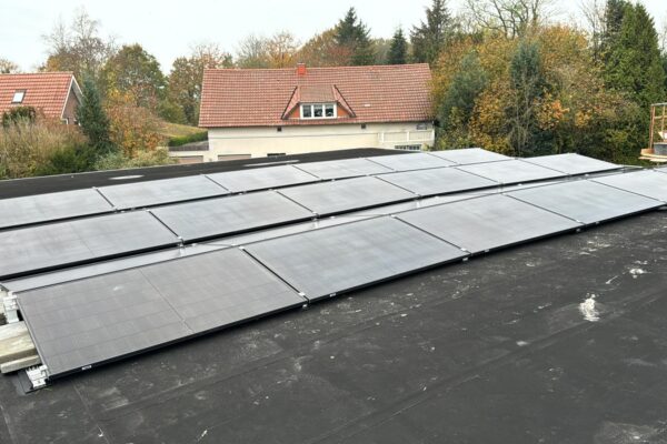 Solaranlage Flachdach