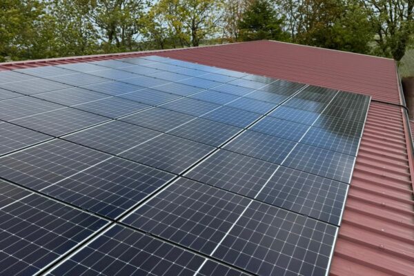 Solaranlage Hallendach
